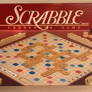 Vintage Scrabble Game Unused 1989